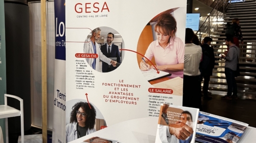 Stand GESA CVL Journées Nationales des CPTS 2024