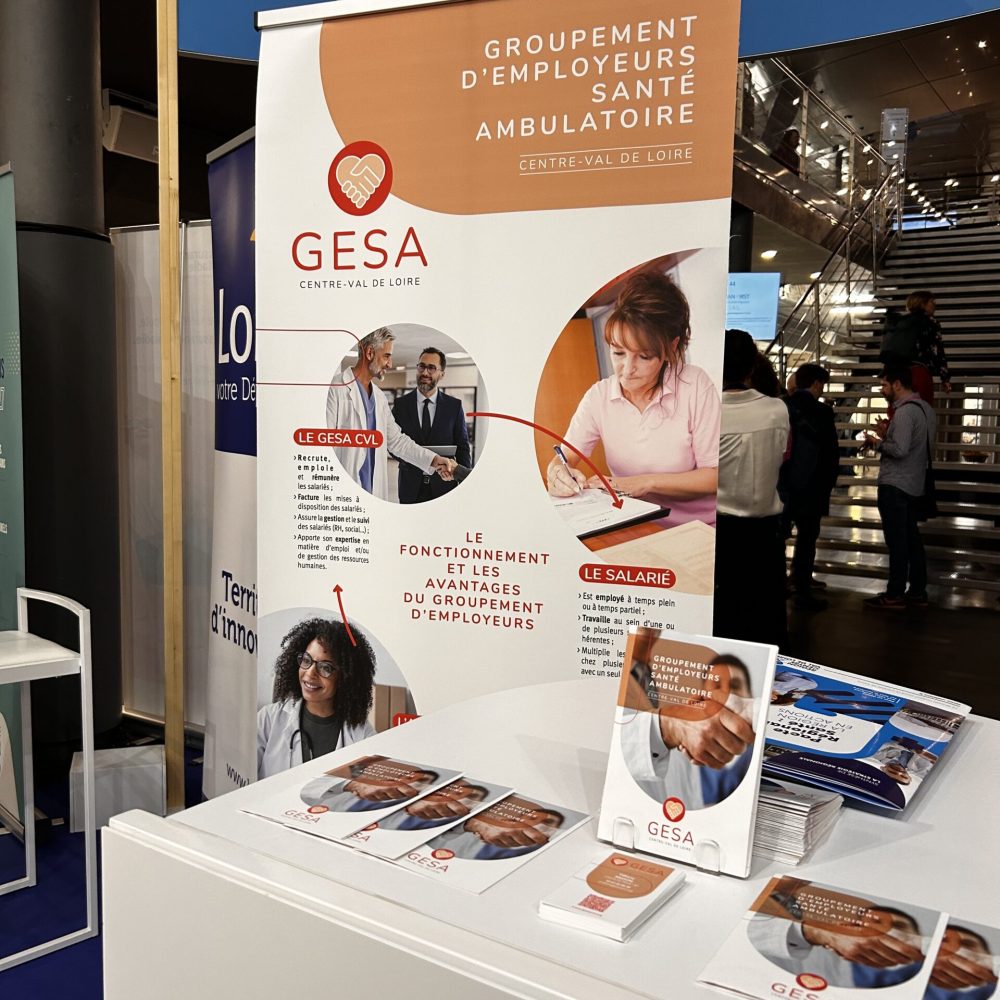 Stand GESA CVL Journées Nationales des CPTS 2024